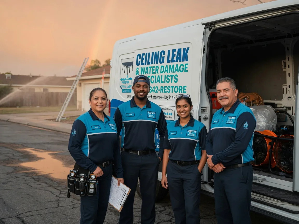 Ceiling Leak Cleanup company in North Washington, PA