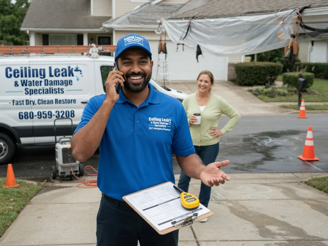 Ceiling Leak Cleanup North Washington, PA FAQs